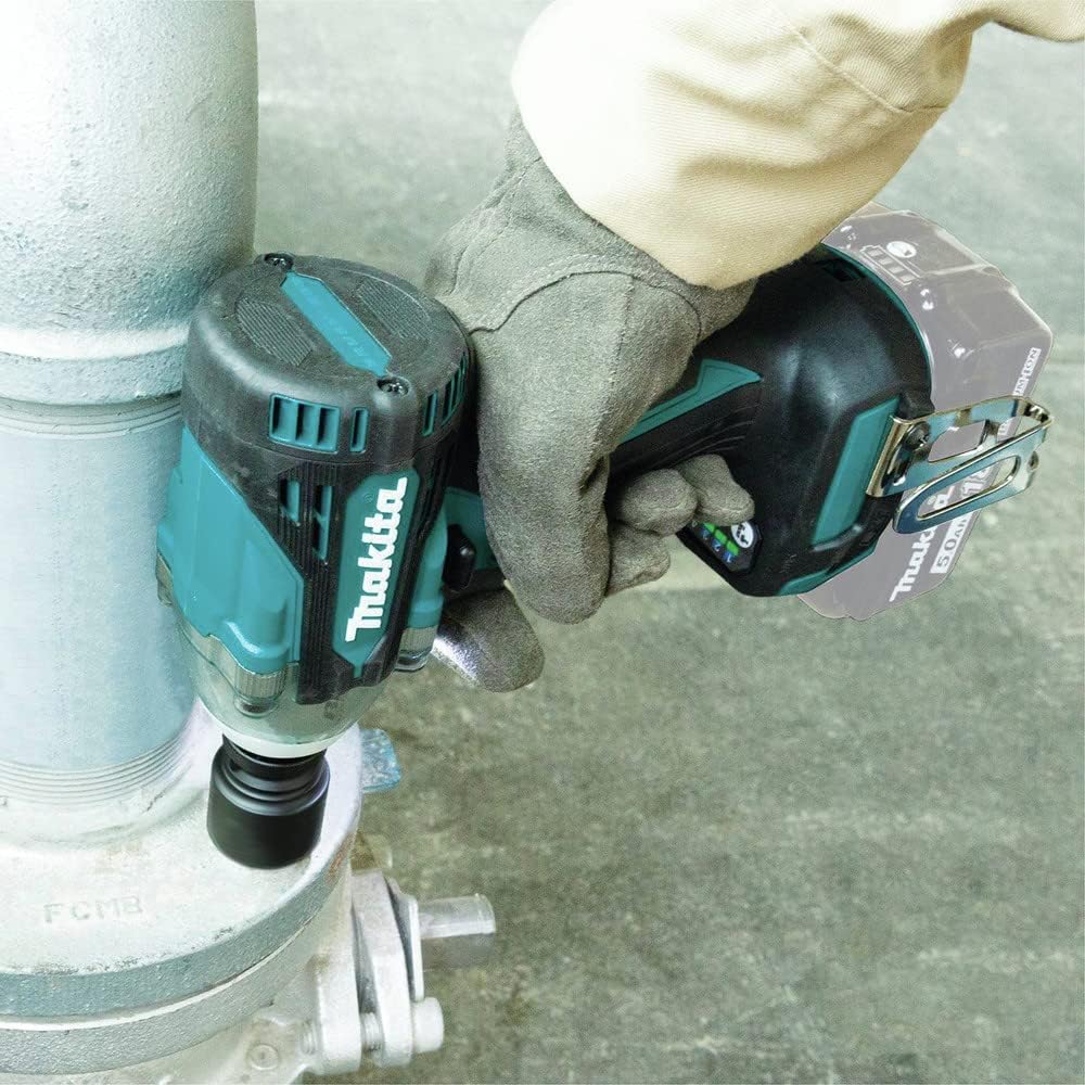Makita XWT16Z 18V LXT® Lithium-Ion Brushless Cordless 4-Speed 3/8' Sq. Drive Impact Wrench w/Friction Ring Anvil, Tool Only