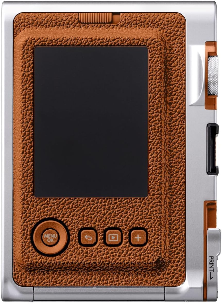 Fujifilm Instax Mini EVO Instant Camera - Brown