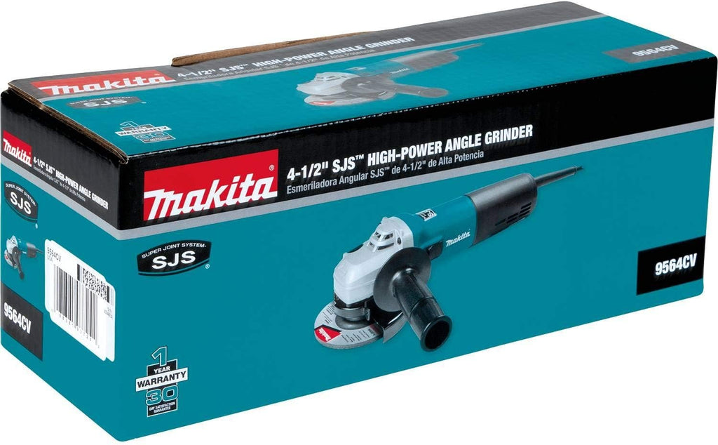 Makita 9564CV 4-1/2-Inch SJS™ High-Power Angle Grinder