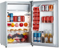 4.3 Cu.Ft Mini Fridge with Freezer – Compact Single Door Refrigerator w/Adjustable Thermostat | Energy-Efficient & Low Noise, Ideal for Bedroom, Office & Dorm