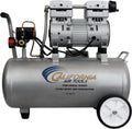 California Air Tools 8010ALFC 1.0 HP Ultra Quiet and Oil-Free Air Compressor, 8 Gallon Aluminum Tank, Lightweight with Wheels, 60 dBA Noise Level, Industrial Series