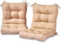 Greendale Home Fashions Outdoor 42x21-inch Seat/Back Chair Cushion (Set of 2), Sanddollar
