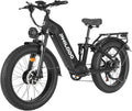 Falcon 60V 32Ah Off-Road Electric Bike Dual Motor Hunting Ebike, Fat Tire Full Suspension Dirt Bike for Adults, Long Range Snow/Sand Electric Bicycle