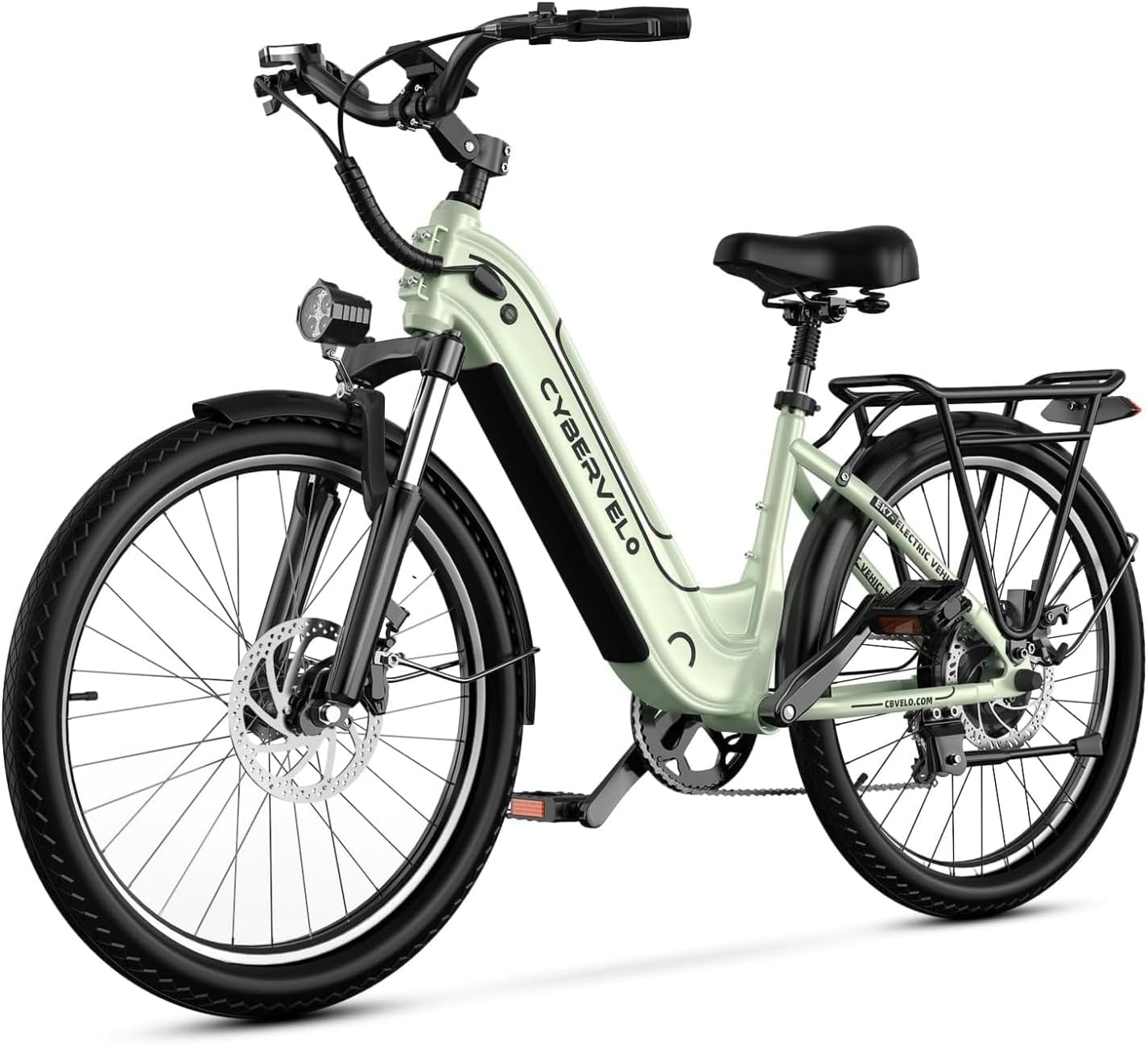 1000W Peak Electric Bike for Adult,48V 25AH(1200WH) 26' Ebike, up 80 Miles Removable Battery,Adult Electric Bicycles for All Terrain,Men Women E Bike for Commute Beach