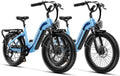 1500W Motor Electric Bike for Adults & Teenager, 48V 20AH Removable Battery Ebike, 24inch Fat Tire Electric Bicycle, Step-Thru E Bike for Commuting & Mountain, Front Suspension