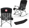 Picnic TIME NCAA Unisex-Adult NCAA Outdoor Rocking Camp Chair, XL Heavy Duty Camping Chair for Adults