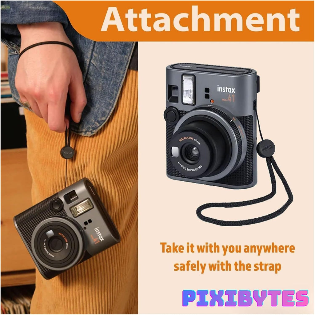 Fujifilm Instax Mini 41 Instant Film Camera... (Camera + 2 Twin Pick)