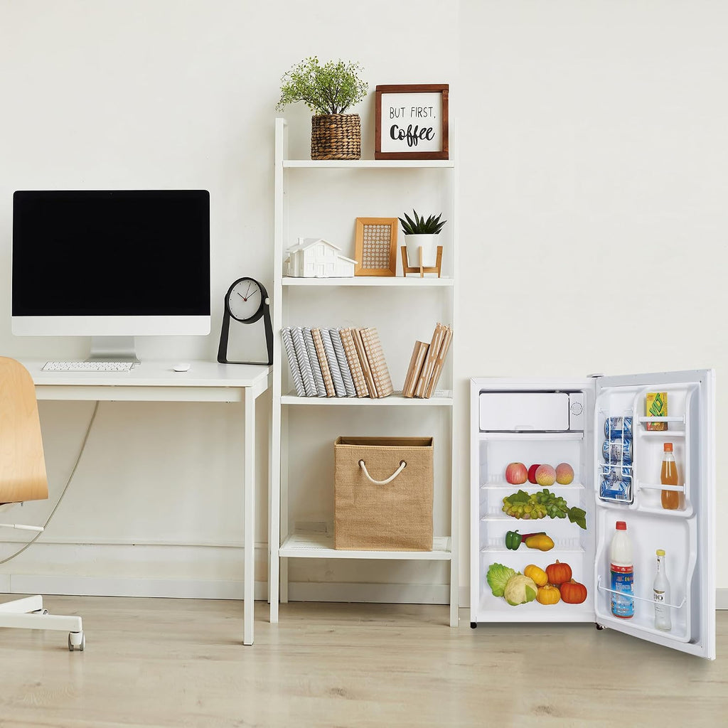Magic Chef 3.5 cu. ft. Mini Fridge in White with Interior Freezer Section