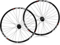 26'/27.5'/29' Mountain Bike Wheelset，Ultralight Aluminum Alloy Rim 32H High Strength Bike Wheels， Quick Release Disc Brake MTB Wheel Set， Compatible 7-12 Speed Cassette