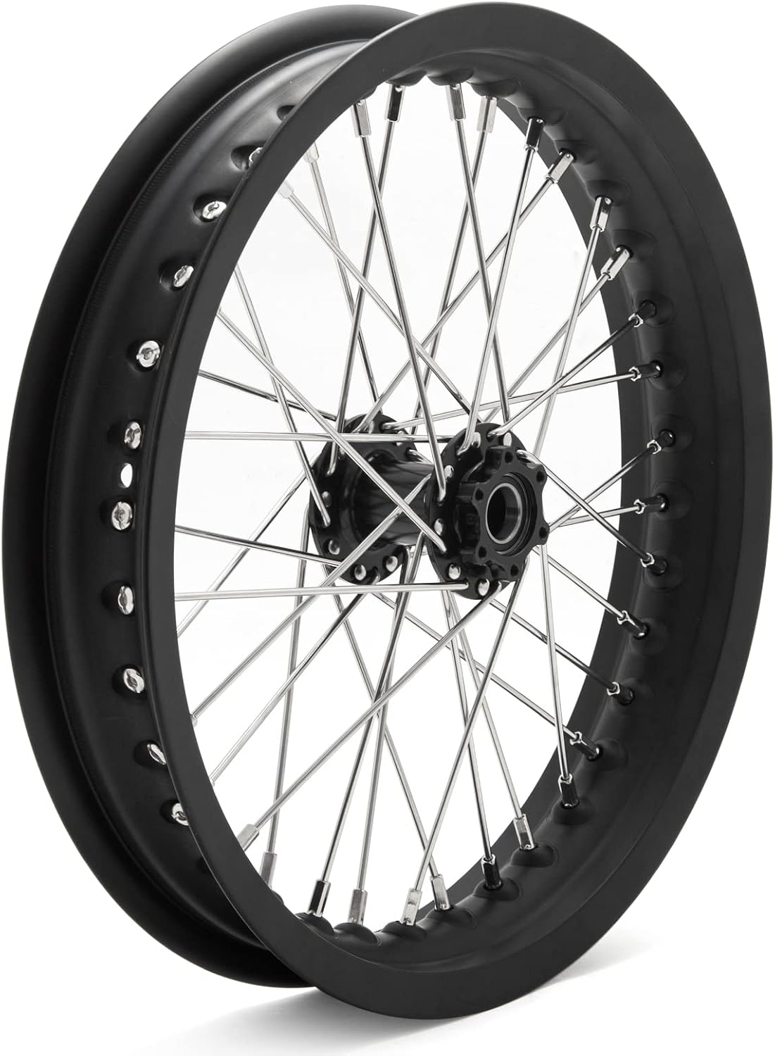 TOFR 14' x 2.15' Front Spoke Wheel Rim Hub for Sur-Ron Light Bee X LBX for Segway X160 X260 for Talaria Sting Talaria XXX for Apollo RFN for Beta Explorer