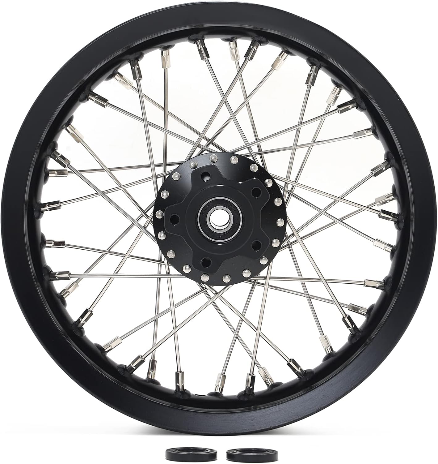 TOFR 12' x 2.15' Rear Wheel Rim Spoke Hub for Surron SUR-RON Light Bee X LBX for Segway X160 X260
