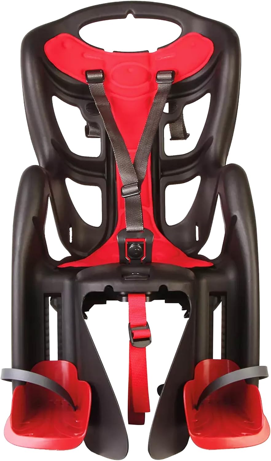 Child Bike Seat, RACK MOUNT with CLAMP, Child Bike Carrier, Child Seat for Bikes,Bicycle Child Seat Pepe,Mounts on Existing Bicycle Rack,(Rack not included with Child Bike Seat) Bellelli,Made in Italy