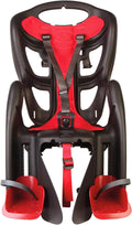 Child Bike Seat, RACK MOUNT with CLAMP, Child Bike Carrier, Child Seat for Bikes,Bicycle Child Seat Pepe,Mounts on Existing Bicycle Rack,(Rack not included with Child Bike Seat) Bellelli,Made in Italy