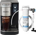 PureWater Filters Direct Water Line Plumb and Filter Kit with Keurig K2550 Plumbed Single Serve Commercial Coffee Maker and Tea Brewer