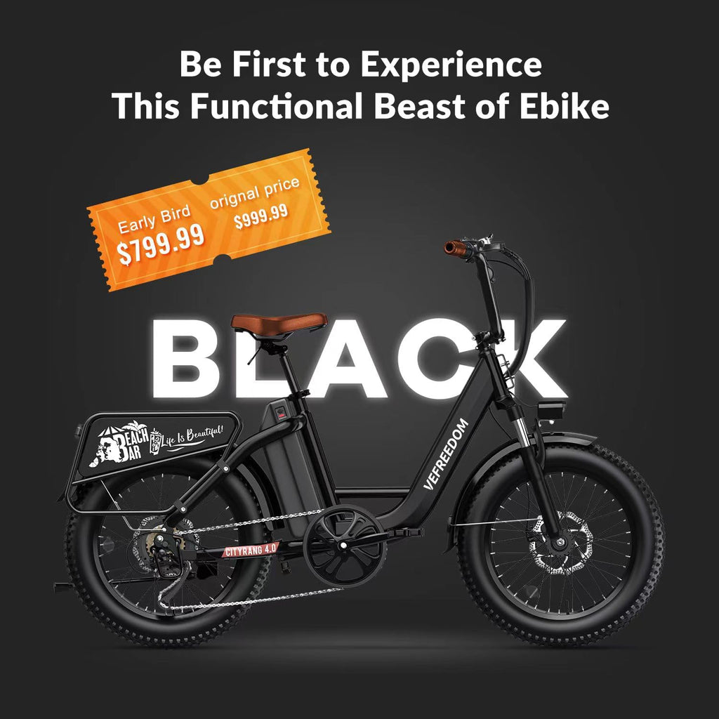 VEFREEDOM 1500W Motor Electric Bike for Adults 80 Miles 30MPH Ebike 20' x 4 Fat Tire 48V 20Ah Removable Battery Mountain E Bike Commuter Front Suspension Bicycles Men Women