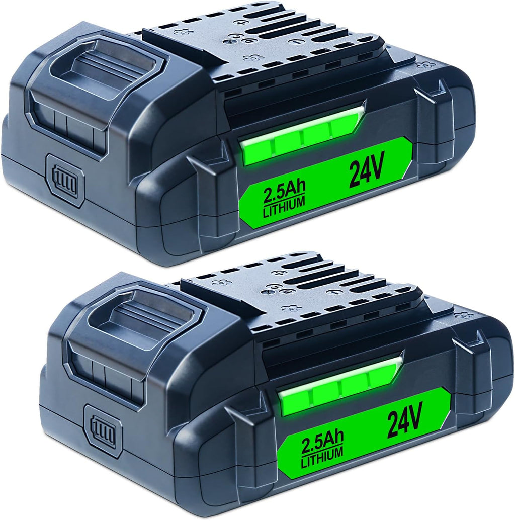 DTK Battery Replacement for Flex 24V Battery 2.5Ah - FX0111-1 2 Packs
