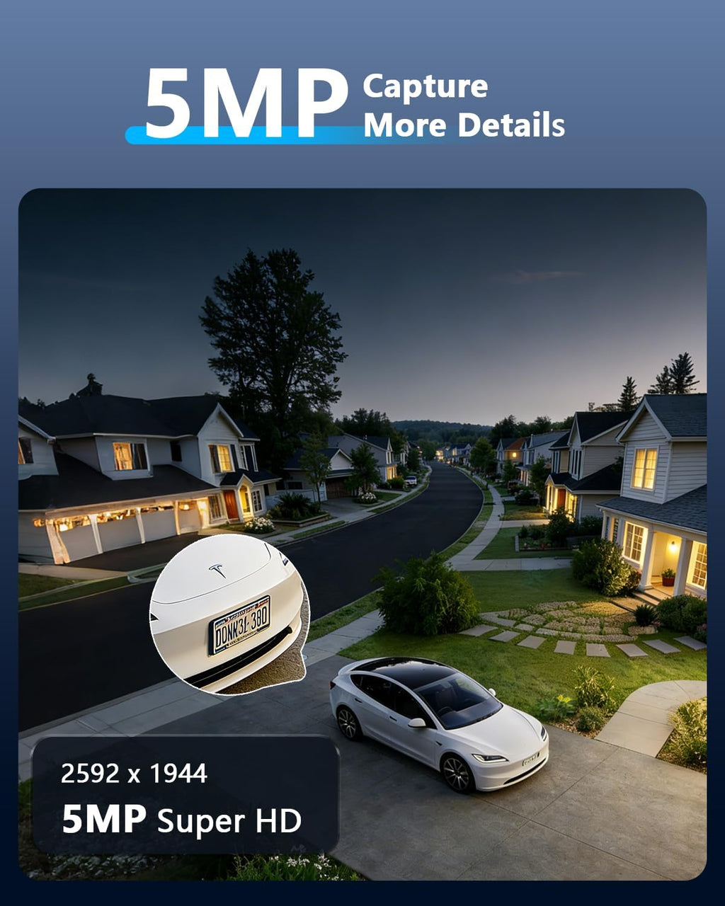 (2026 Update) 5MP Wired Security Camera System Outdoor, 16CH DVR with 16 x 122° Wide Angle Home Surveillance Cameras, IP67 Waterproof, Free App No Monthly Fee, Remote Control, 65ft Night Vision