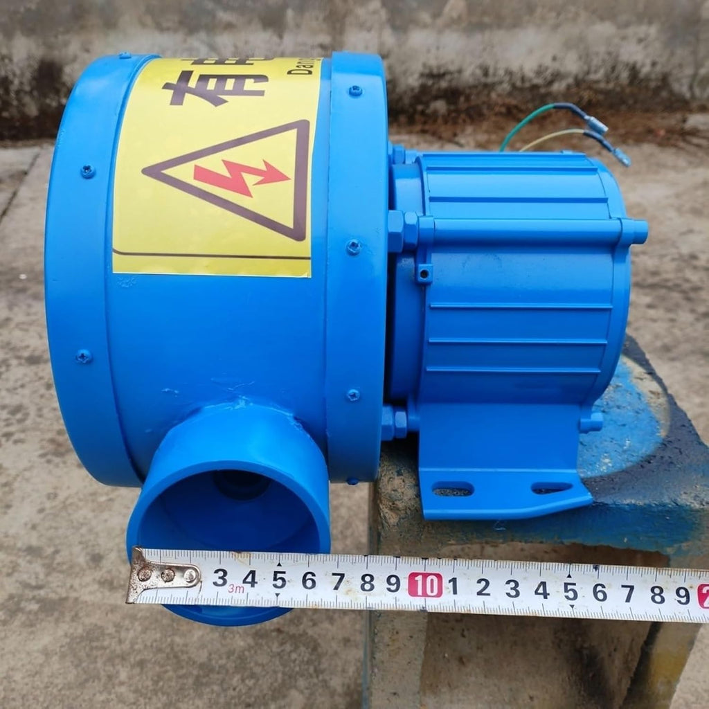 600W 220V Portable Hydro Generator, Pure Copper Windings Impact Hydroelectric Generator, High Power Water Generation Equipment 63 mm Inlet Small Home Off-Grid Power