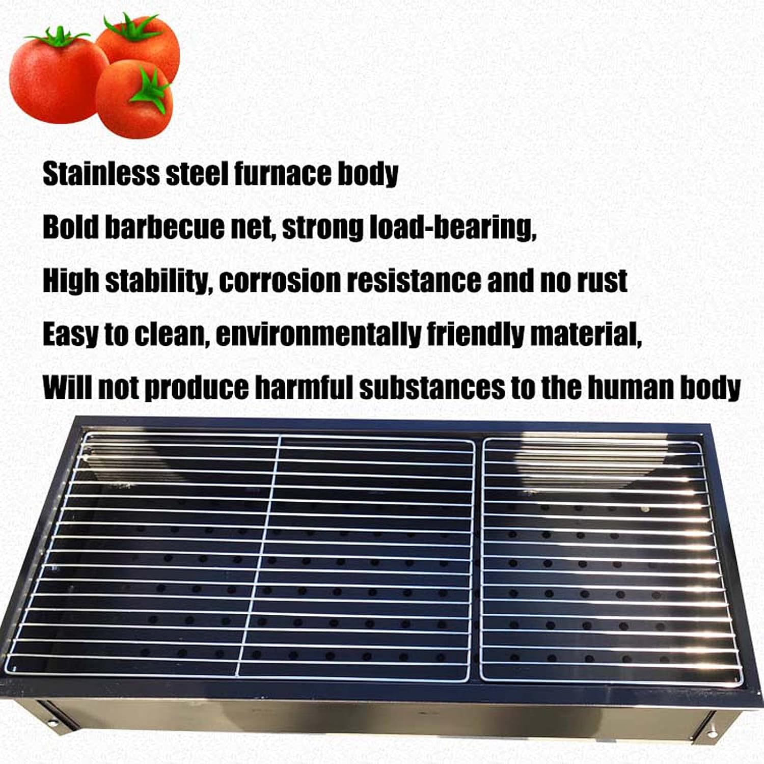 Automatic Household Barbecue Grill with Rotating Motor Roast Lamb Leg Stove, Outdoor Rotating Barbecue Grill Stainless Steel Barbecue Grill