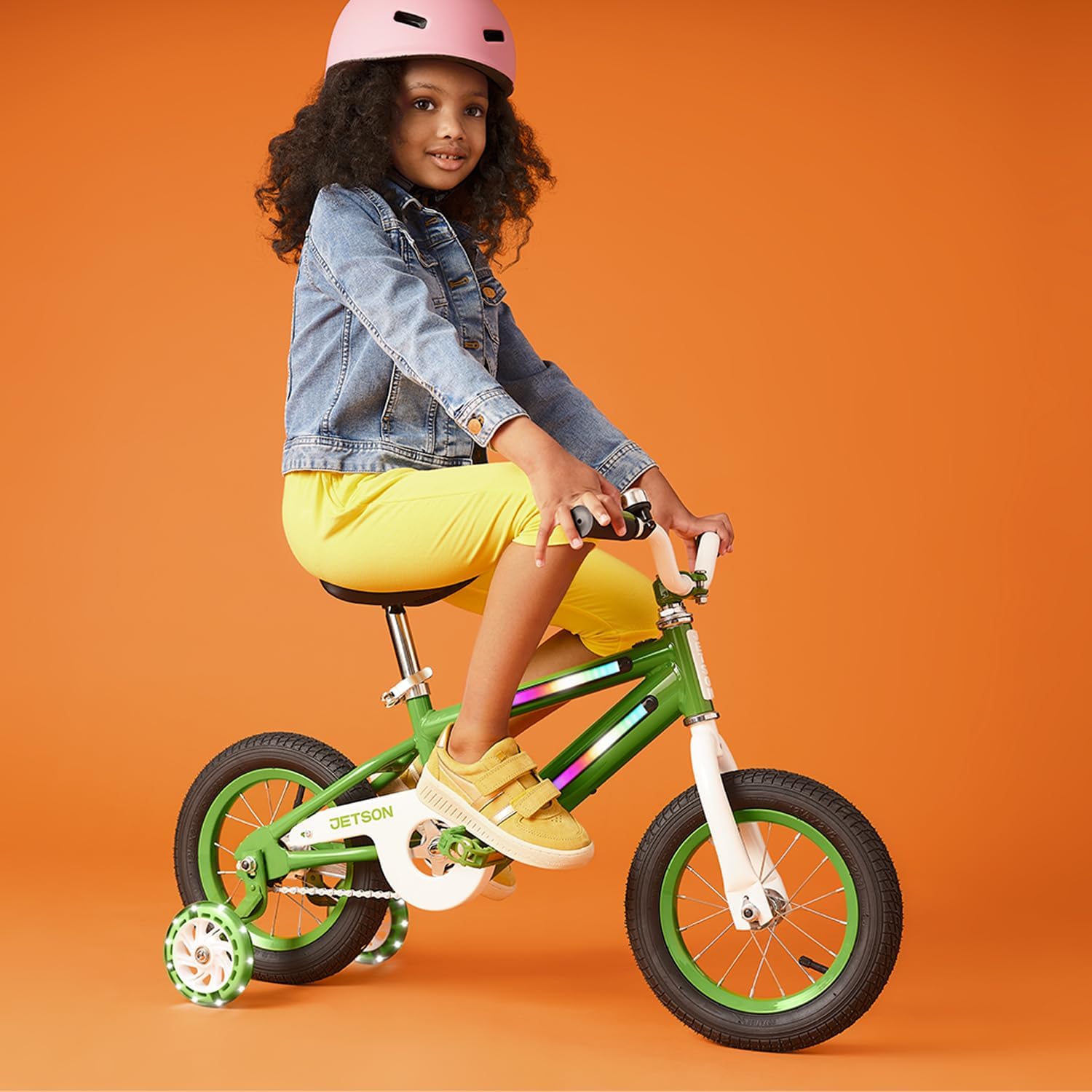 Jetson Light Rider Kids' Light-up Unisex Bike, LED Light-up Frame, 3 Different Light Modes