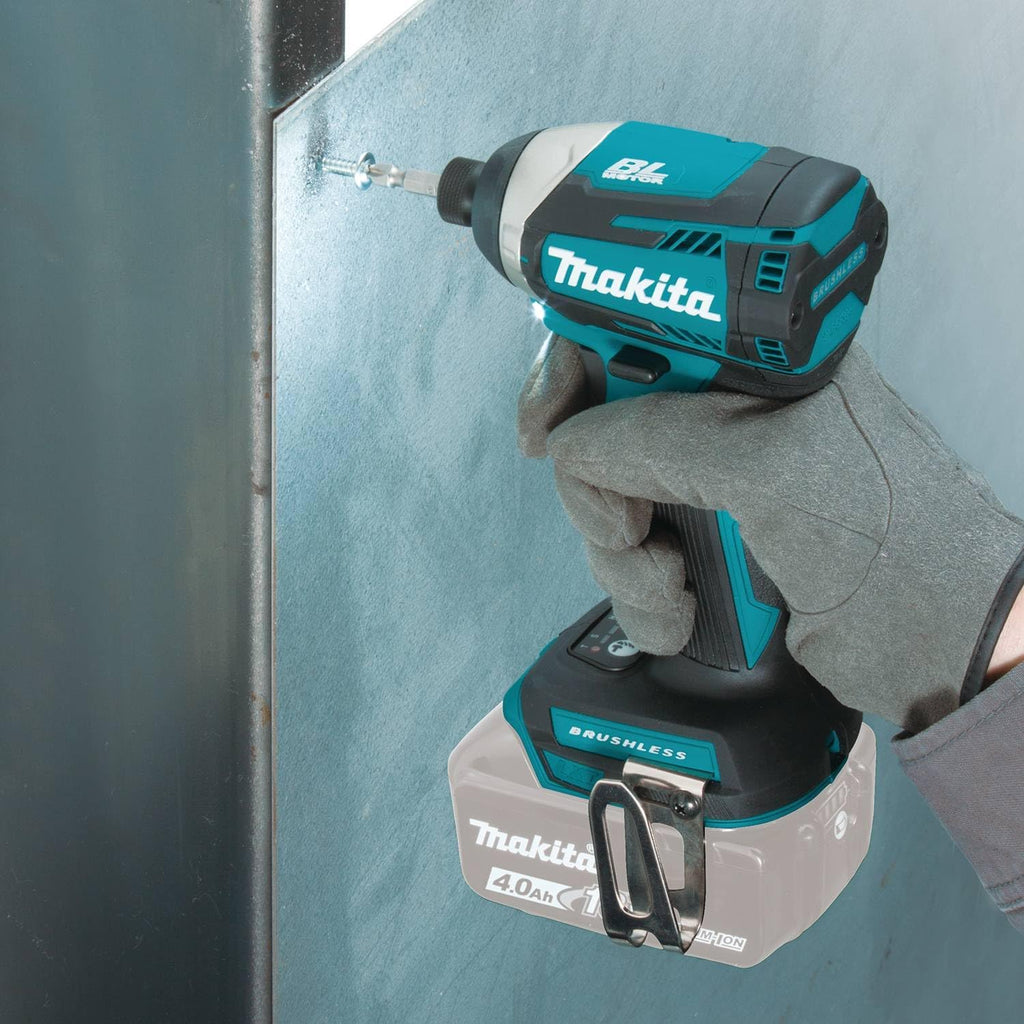 Makita XT296SMR 18V LXT® Lithium-Ion Brushless Cordless 2-Pc. Combo Kit (2.0Ah/4.0Ah)