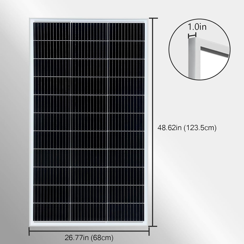 450 Watt 12Volt Solar Panel Kit 3X150W Monocrystalline Module 40A Charge Controller for RV, Boats, Trailer, Camper,Off-Grid System(450W Solar kit)