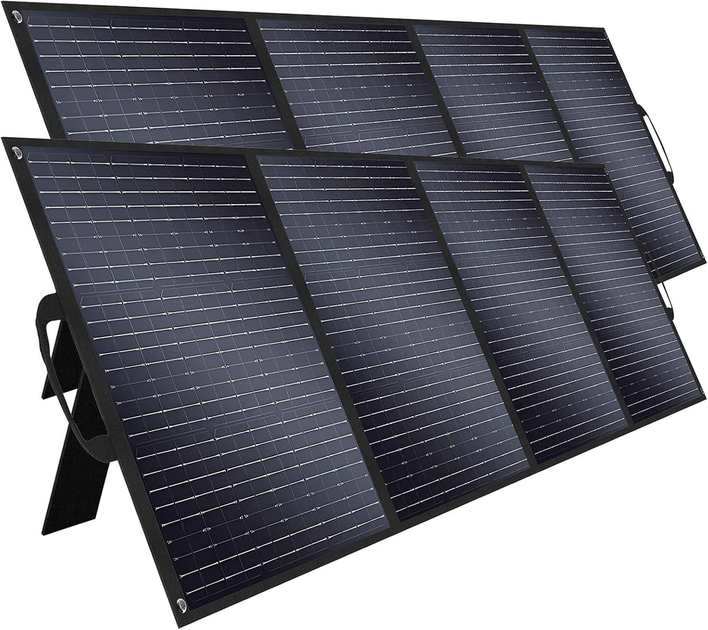 400 Watt Portable Solar Panel, 23.4% High Conversion Foldable Solar Panel Suitable for Solar Generator,IP67 Waterproof (400W*2)