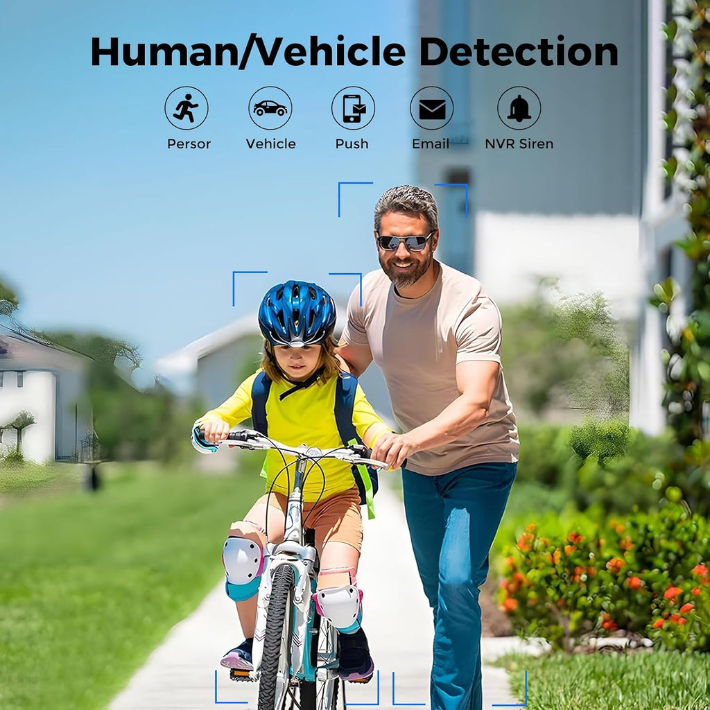 [12MP + 16CH Extendable] Hiseeu 12MP PoE NVR Network Video Recorder, Work with 12MP/8MP/5MP/4MP/3MP/1080P PoE Camera, Motion Detect, 24/7 Recording, Smart Playback, No Hard Drive