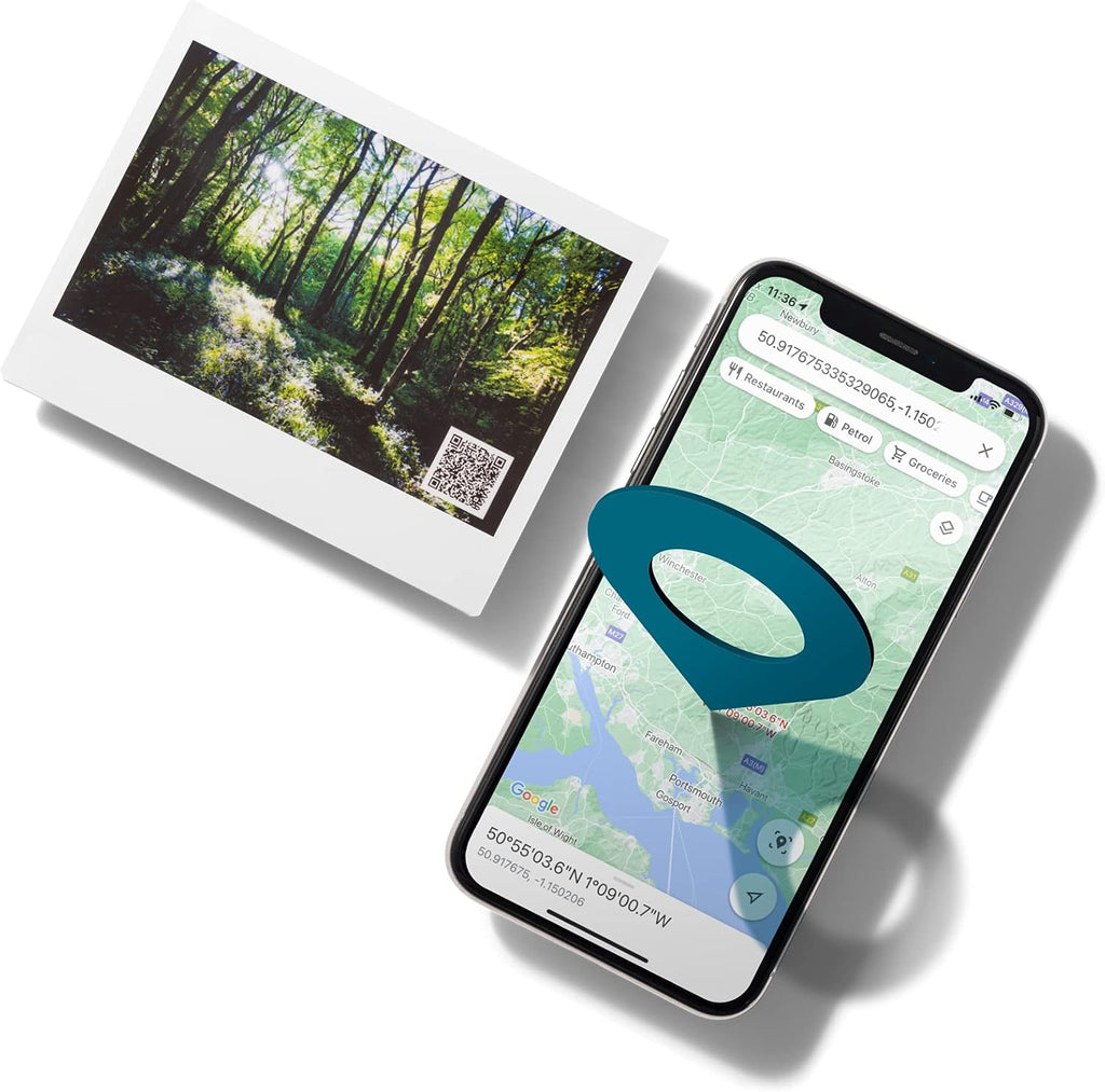 Fujifilm Instax Link Wide Photo Printer, Mini, Wireless Bluetooth, Portable, Compact, and Lightweight Polaroid Picture Printer, Compatible with iPhone iOS and Android Devices - Mocha Gray (Renewed)