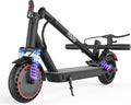 Electric Scooter, 350W/ 500W Motor, 19 MPH to 22MPH, 21 to 40 Miles Range, Dual Suspension, Dual Braking, App Control, Foldable Commuter E Scooter for Adults and Teens