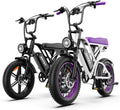 AMYET V9-G60 Electric Bike for Adults, 48V 20Ah(960WH) Ebike with Removable Battery, 20' Fat Tire E Dirt Bike,Dual Shock Absorber, Adults Electric Bike with UL 2849 Certificaed