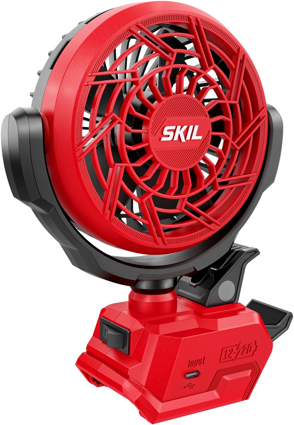 SKIL PWR CORE 20V Brushless 9-Tool Power Tool Combo Kit Including 2 * 2.0Ah Batteries, Charger, and Rolling Tool Box -CB8009B-20
