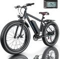 GOCIO 26' Fat Tire Electric Bike for Adults - 48V 750W Powerful Motor, 40 Miles Range, Dual Suspension, All-Terrain E-Bike