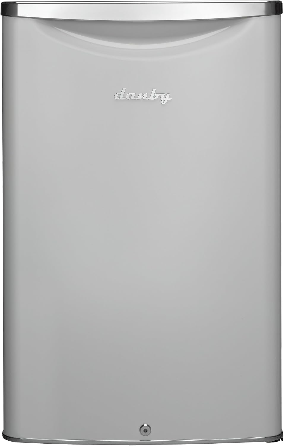 Danby DAR044A6PDB 4.4 Cu.Ft. Mini Fridge, Compact Refrigerator For Bedroom, Living Room, Bar, Dorm, Kitchen, Office, E-Star In Pearl White With Lock