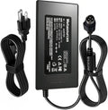 4-Pin AC/DC Adapter Compatible with SUNGZU Model SKA1000 SKA1000-T SKA1000T Li-ion Battery 1000W Portable Emergency Power Station CPT240002 32V-45V 6.5A 7.5A Power Supply Cord