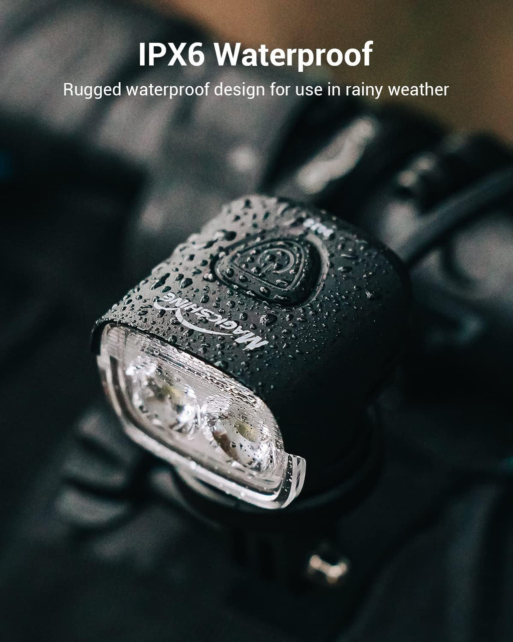 Magicshine MJ 902S 3000 Lumen MTB Front Bike Light High Performance, CREE LED IPX6 Waterproof USB Rechargeable Perfect LED Bike Light for Mountain Biking Road