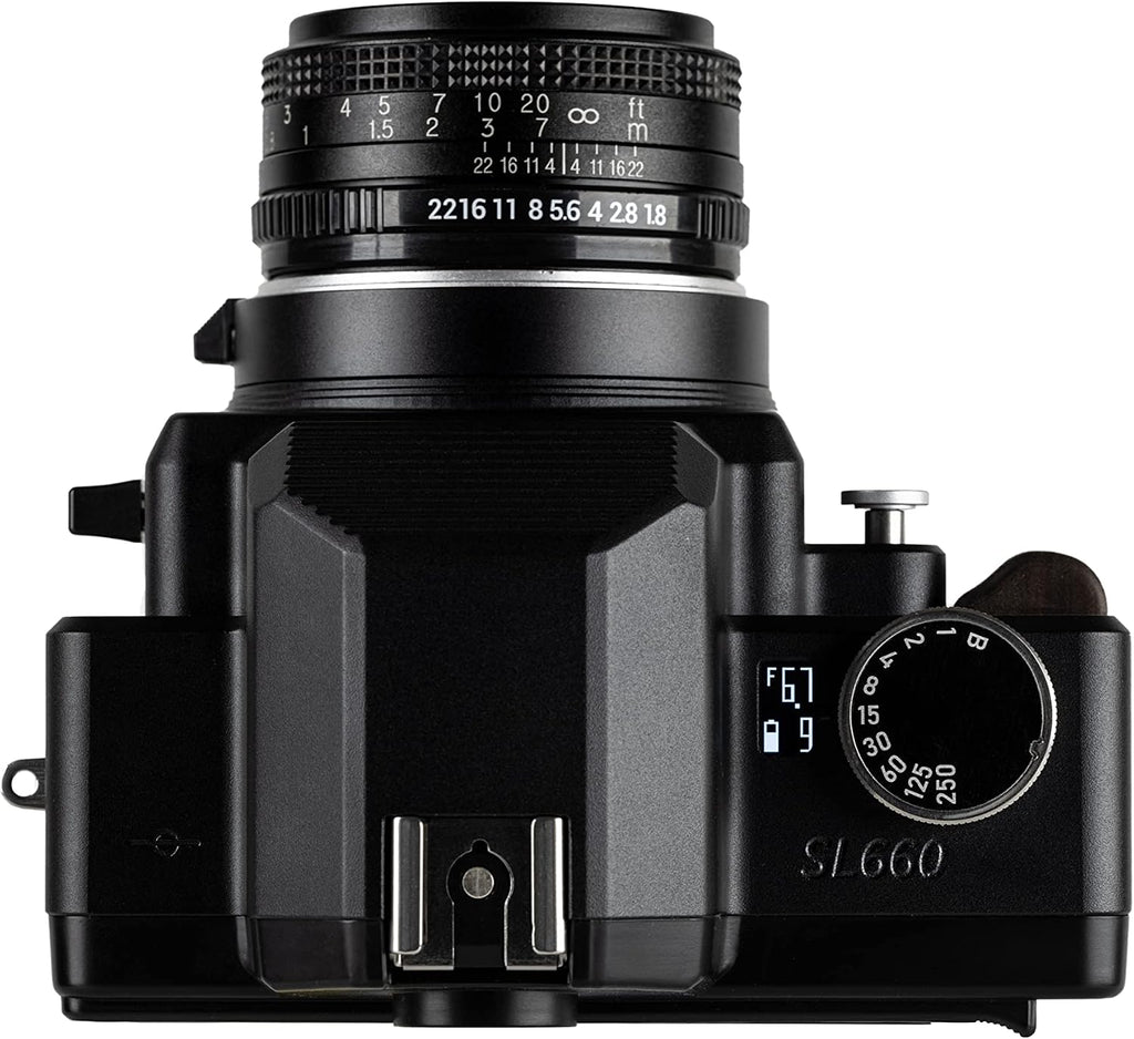 NONS SL660 Instant Camera - Interchangeable Lens EF Mount SLR Analogue Instant Camera (50/1.8 Lens Bundle)