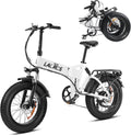 1000W Electric Bike for Adults, Fat Tire Ebikes 20' x 3.0 Electric Bicycle, 50-Mile Long Range, 48V Removable Battery Shock Absorber, 7-Speed Dual Disc Brakes Full Suspension Suitable for Commuting