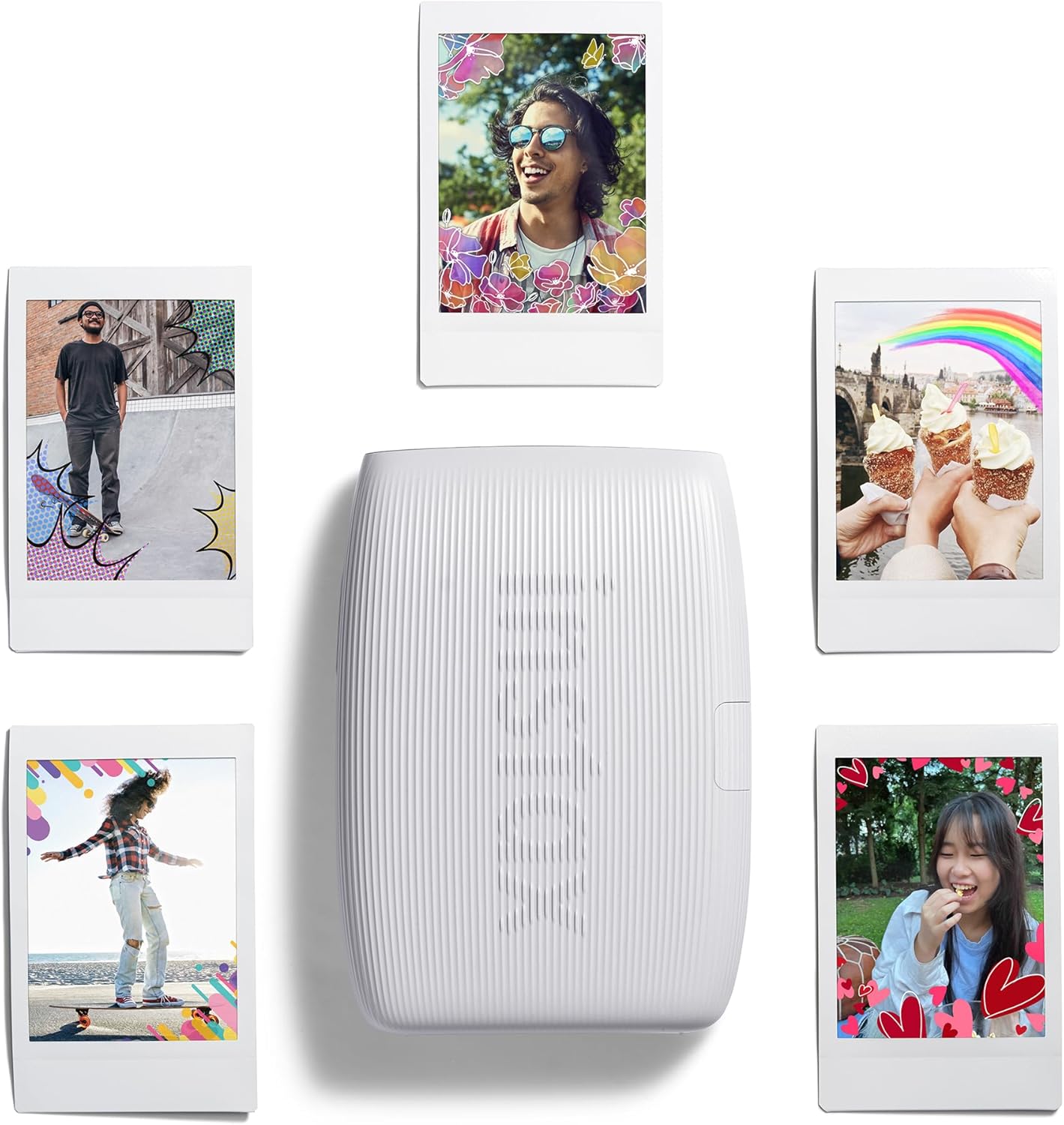 Fujifilm Instax Mini Link 3 Smartphone Printer - Clay White