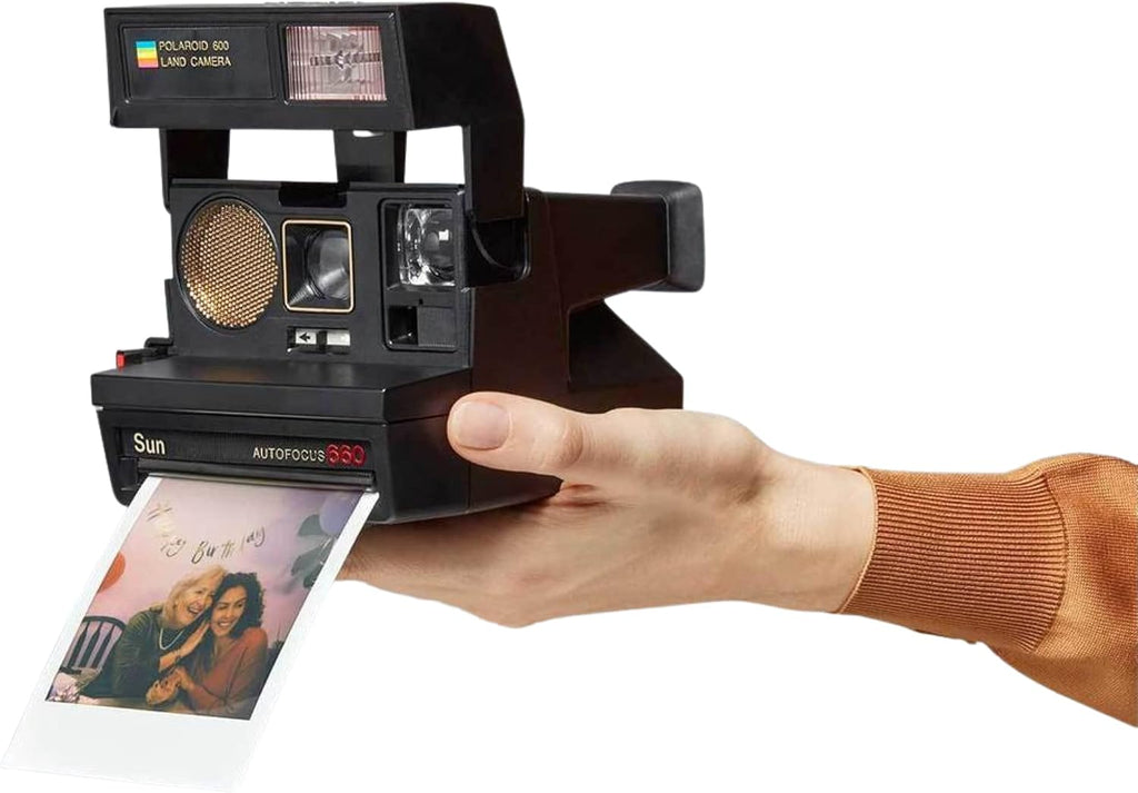 Polaroid Sun 660 Instant Film Camera AutoFocus (Renewed)