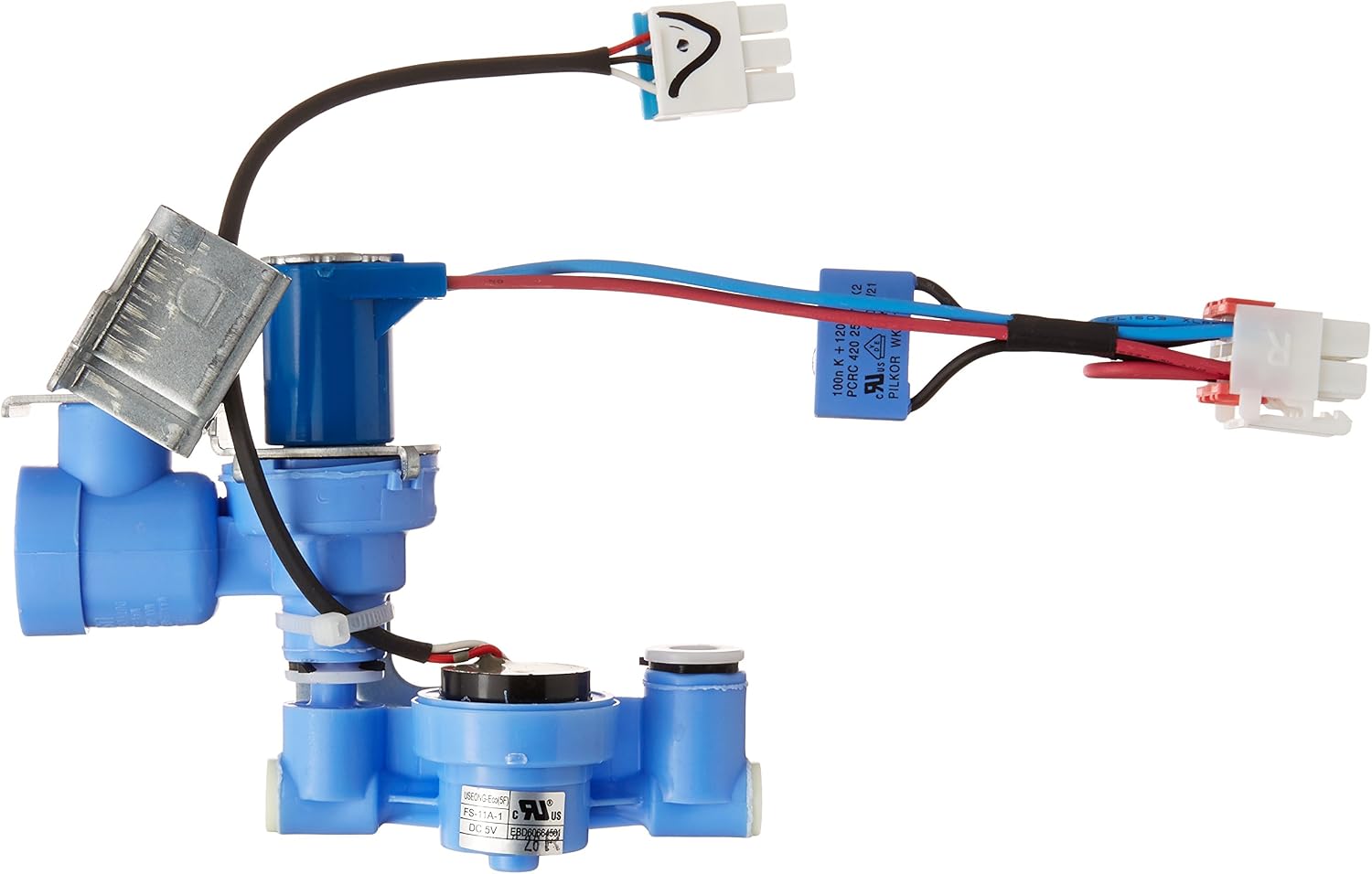 LG AJU72992603 Refrigerator Water Inlet Valve Assembly – Genuine OEM Replacement Part for Ice Maker and Water Dispenser
