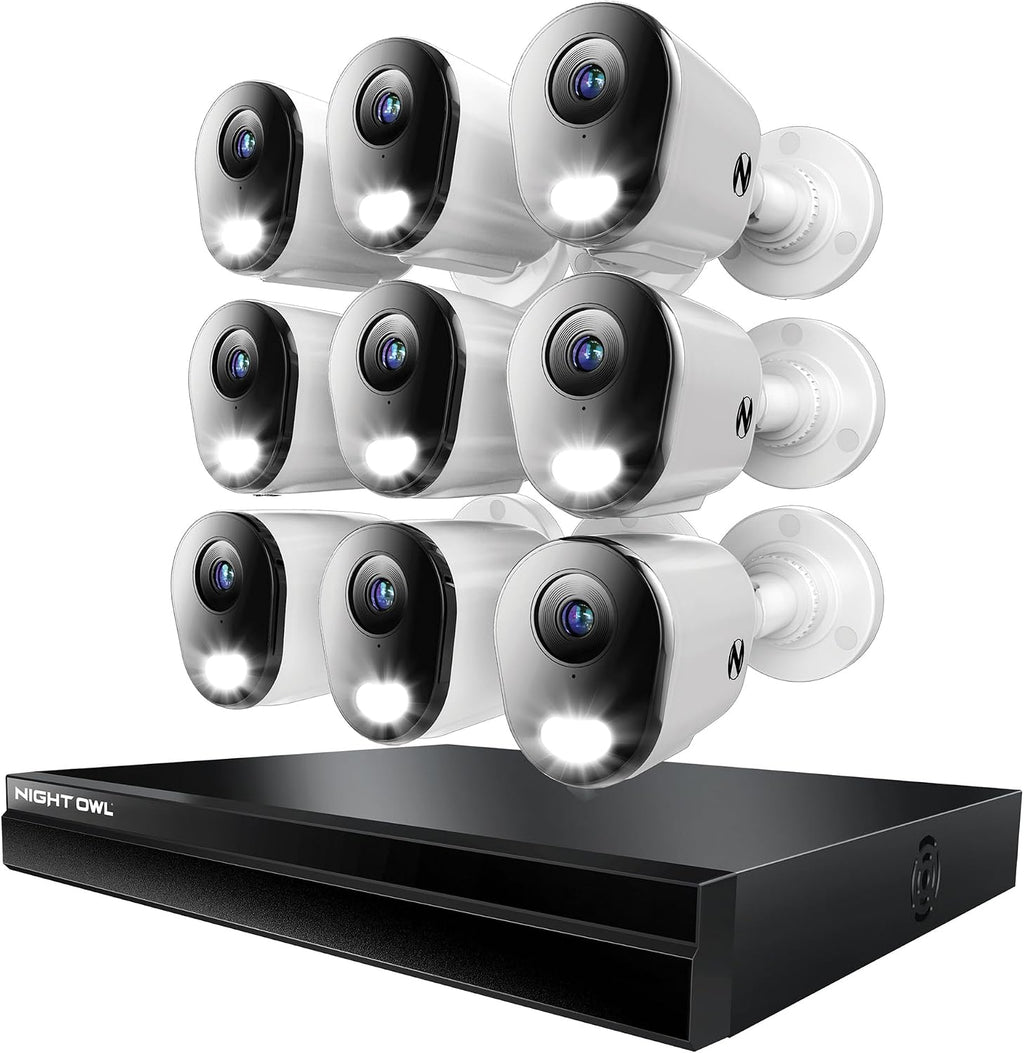 Night OWL FTN8-164-9L Ultra HD NVR Security KIT