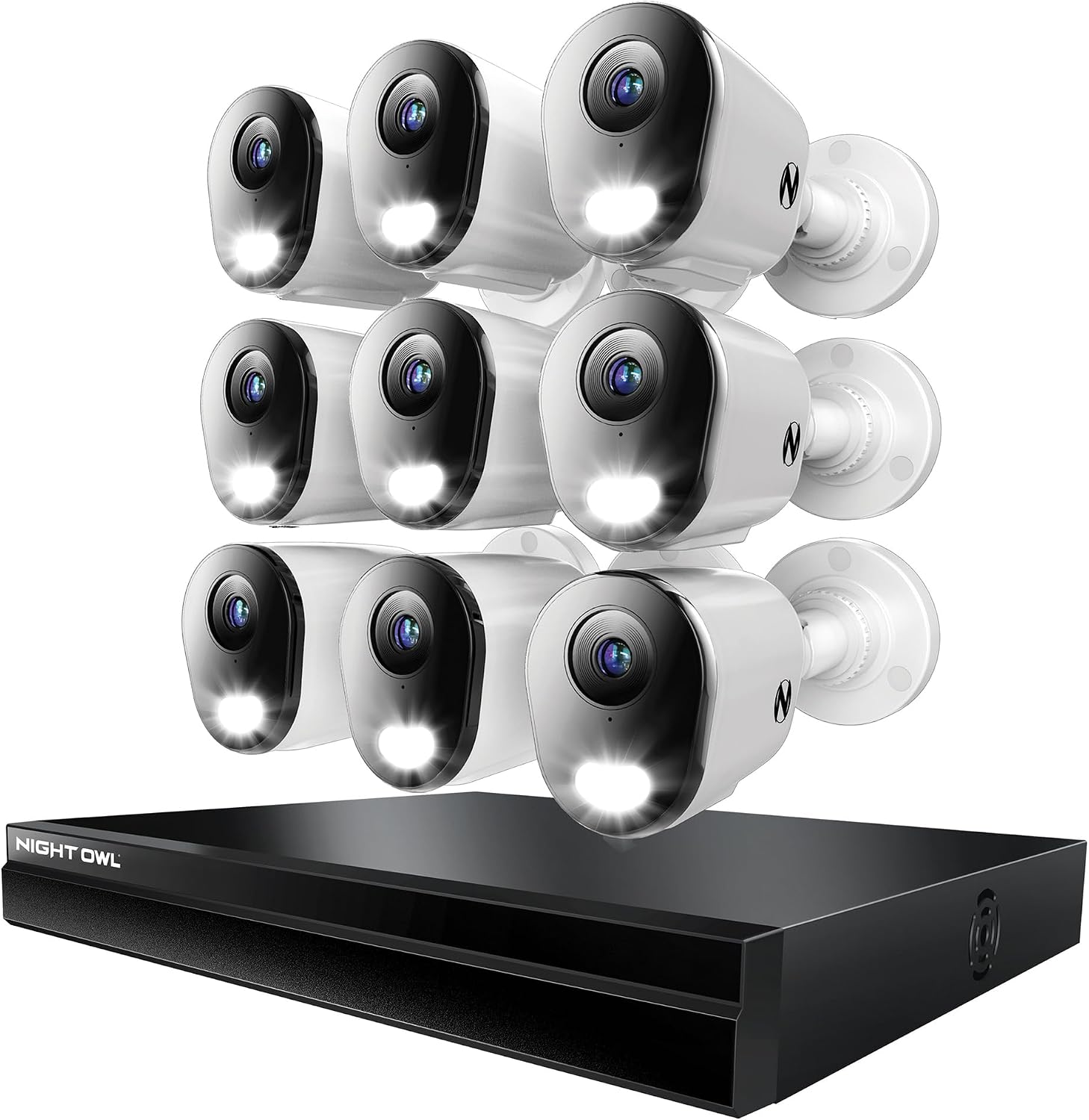 Night OWL FTN8-164-9L Ultra HD NVR Security KIT