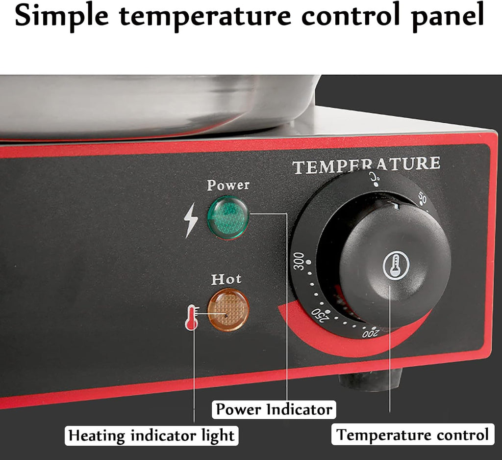 Vertical Rotisserie Oven Grill, Countertop Rotation Kebab Grill, Adjustable Temperature 50-300℃, With Double Row Cooling Holes, 360 ° All-Round Grilling, for Restaurant, Home Kitchen