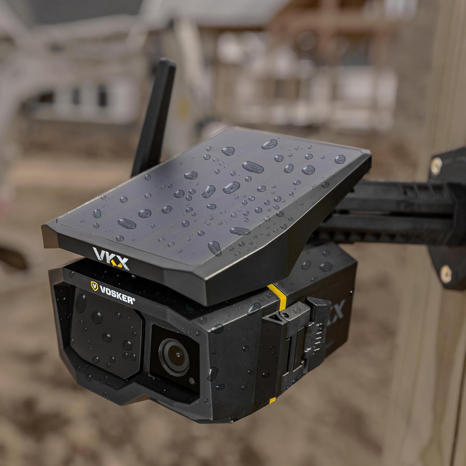 Vosker VKX Farmers Pack Solar 4G LTE Security Camera, Wireless Outdoor Surveillance for Farms, Sheds and Rural Properties, No Wi-Fi Needed, SIM Card Included Night Vision, IP65 Weather-Resistant