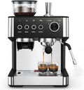 Electactic 20 Bar Espresso Machine with Built-in Anti-Clog Coffee Grinder
