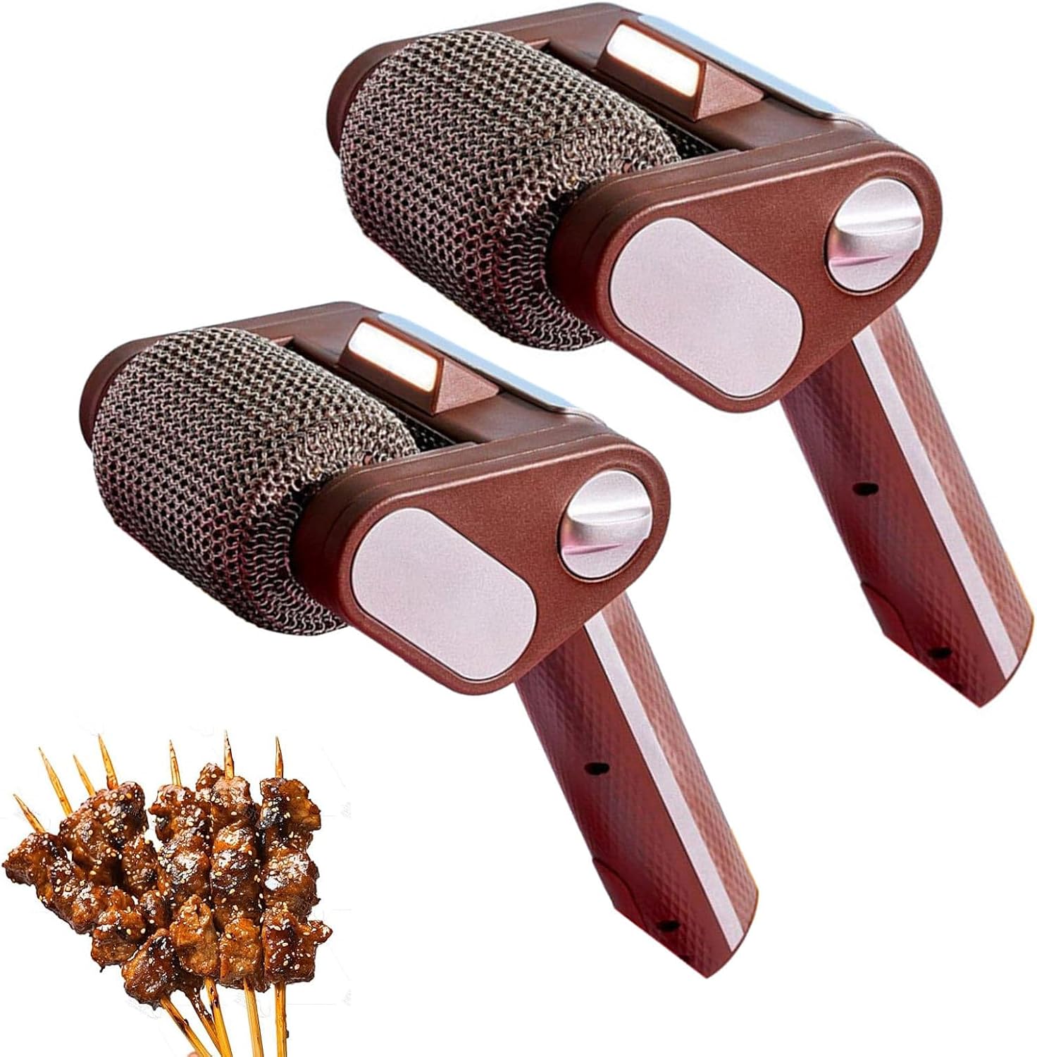 Spinning BBQ Grill Brush Rechargeable Electric Grill Stainless Steel Brush Cordless Stainless Steel Power Roller Blasts Rotating Cleaning Brush for Outdoor Barbecue
