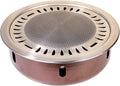 BBQ Barbeque Barbecue Grill,BBQ,Thickening Upgrade Grill,Korean Household Smokeless Charcoal Barbecue Grill,Indoor Outdoor (Color : A)