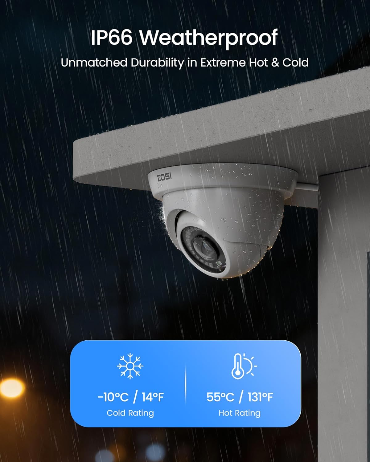 ZOSI H.265+ 1080p 16 Channel Security Camera System with AI Human Vehicle Detection, 16CH CCTV DVR and 16 x 1080p Indoor Outdoor Dome Camera, 80ft Night Vision, 105° View Angle, Alert Push, 4TB HDD
