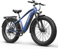 QRONGE Electric Bike for Adults 1800W Peak, 26' Fat Tire Ebike, Adult Electric Bicycles, 28MPH(PAS Mode) Electric Mountain E Bike, Up to 70 Miles, 7 Speed, Rear Rack, Fenders